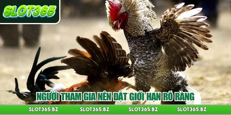 Người tham gia nên đặt giới hạn rõ ràng